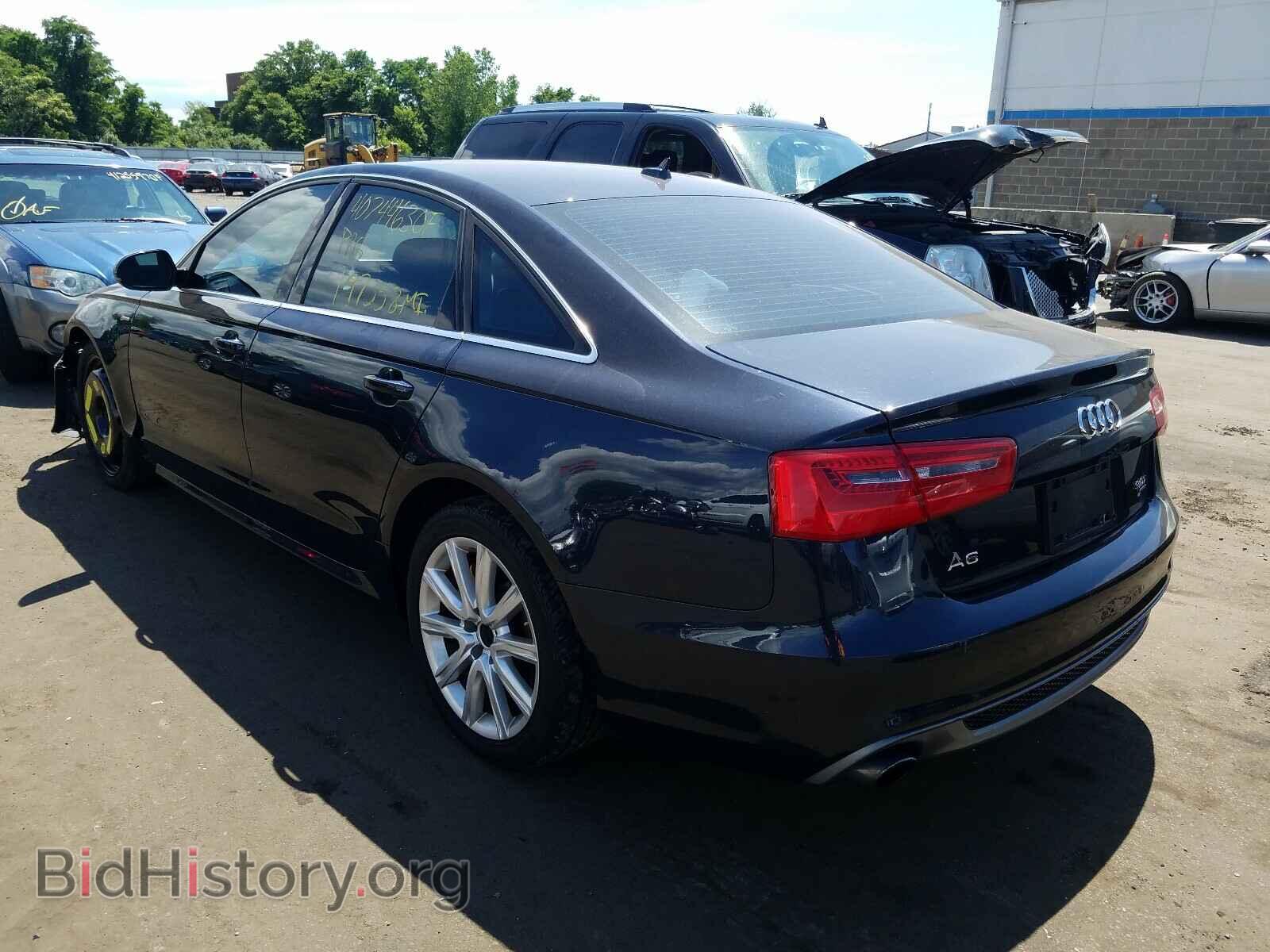 2012 AUDI A6 - VIN: WAUHGAFC0CN155156 - Фото 3