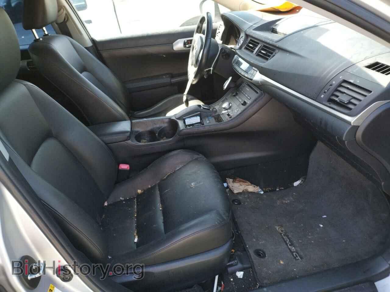 2012 LEXUS CT 200 - VIN: JTHKD5BH9C2118990 - Фото 5