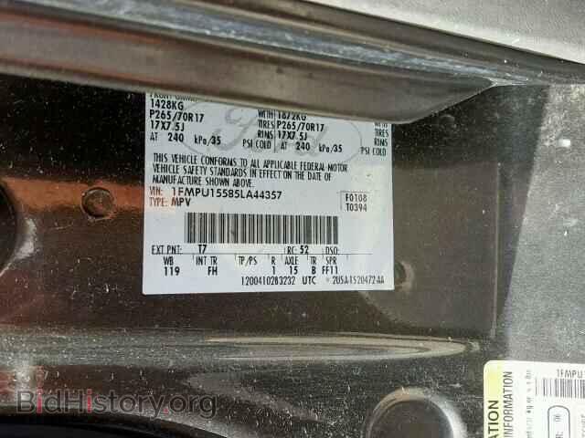 2005 FORD EXPEDITION - VIN: 1FMPU15585LA44357 - Фото 10