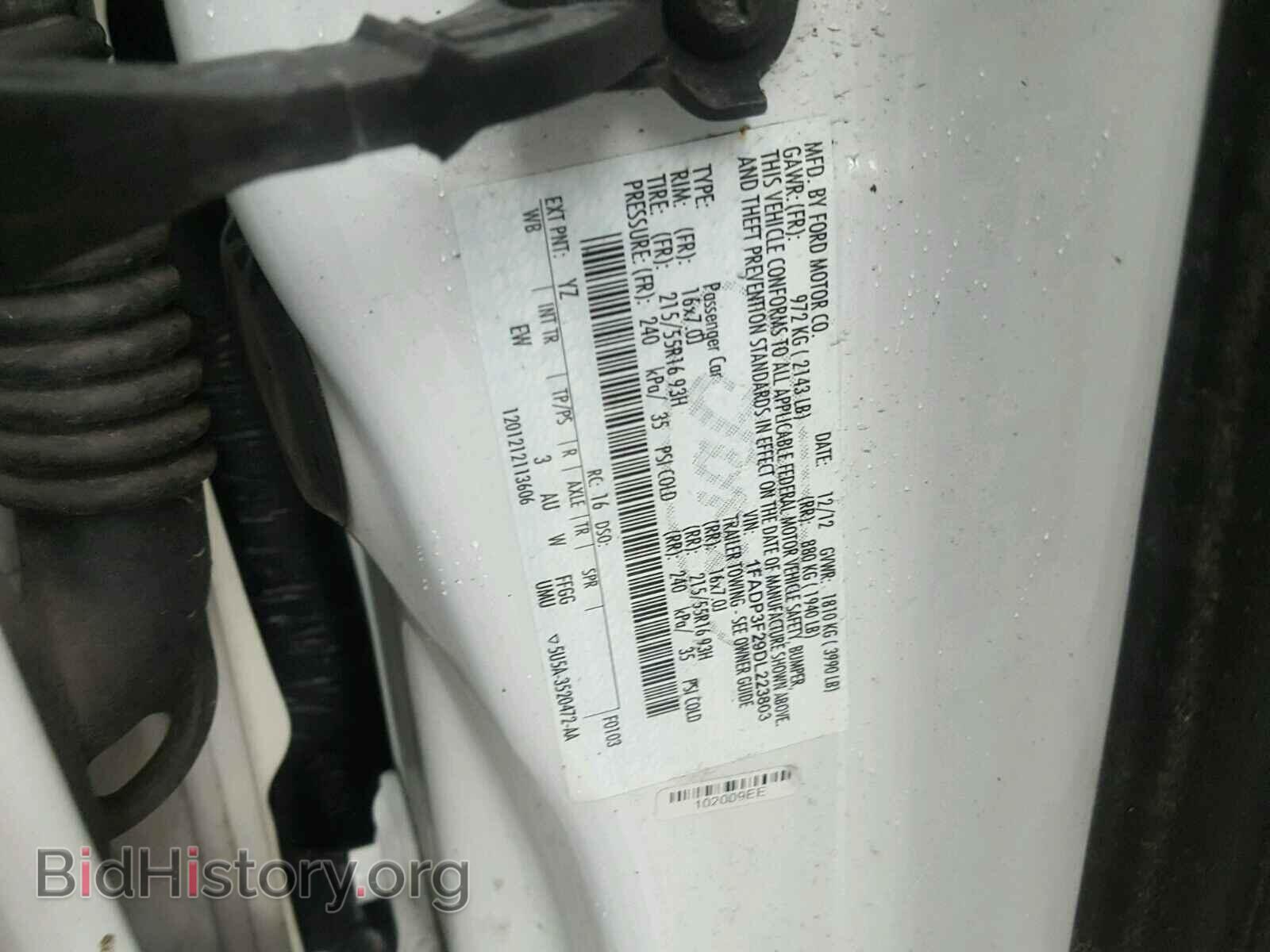2013 FORD FOCUS - VIN: 1FADP3F29DL223803 - Photo 10