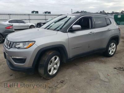 2020 Jeep COMPASS Latitude, серый — VIN 3C4NJDBB4LT112557, Copart