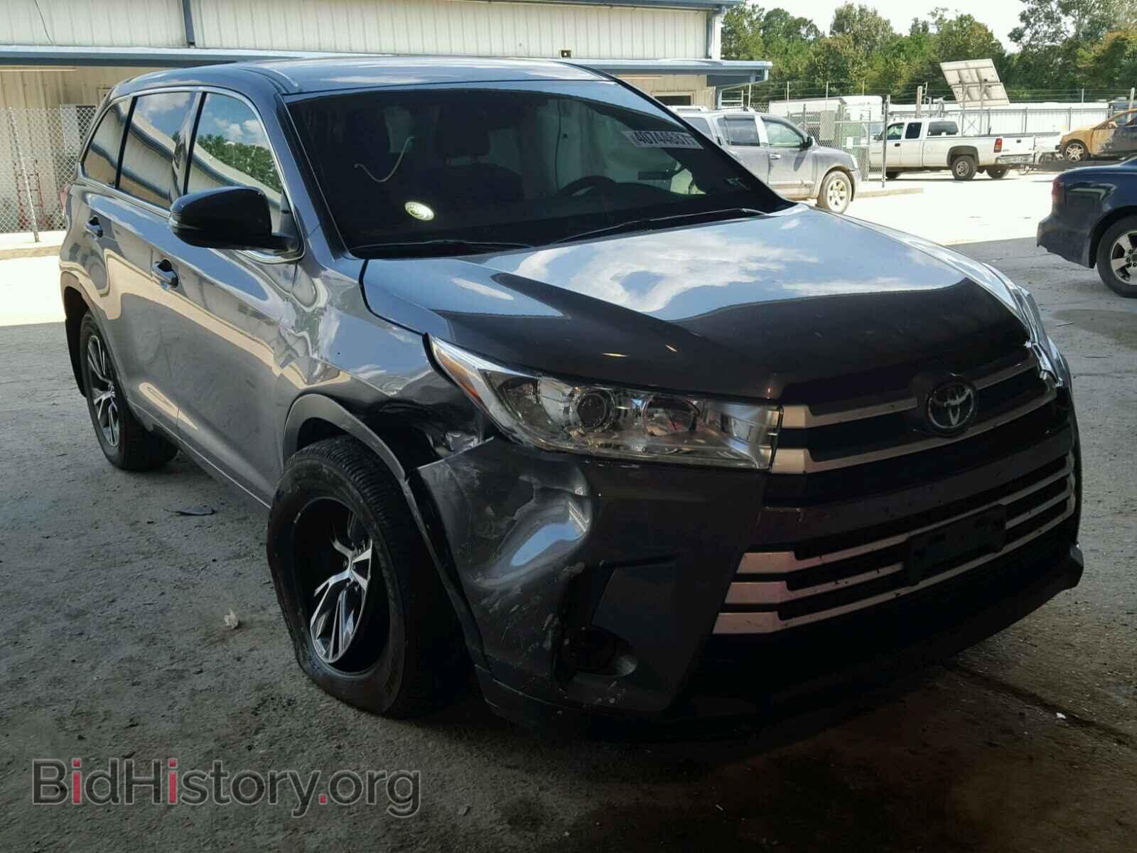 Фотография 5TDBZRFH1HS415224 - TOYOTA HIGHLANDER 2017