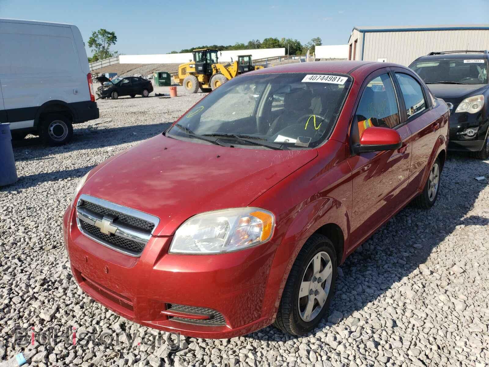 2011 CHEVROLET AVEO - VIN: KL1TD5DE0BB231046 - Фото 2