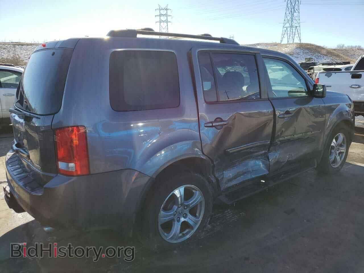 2014 HONDA PILOT - VIN: 5FNYF4H62EB017974 - Фото 3