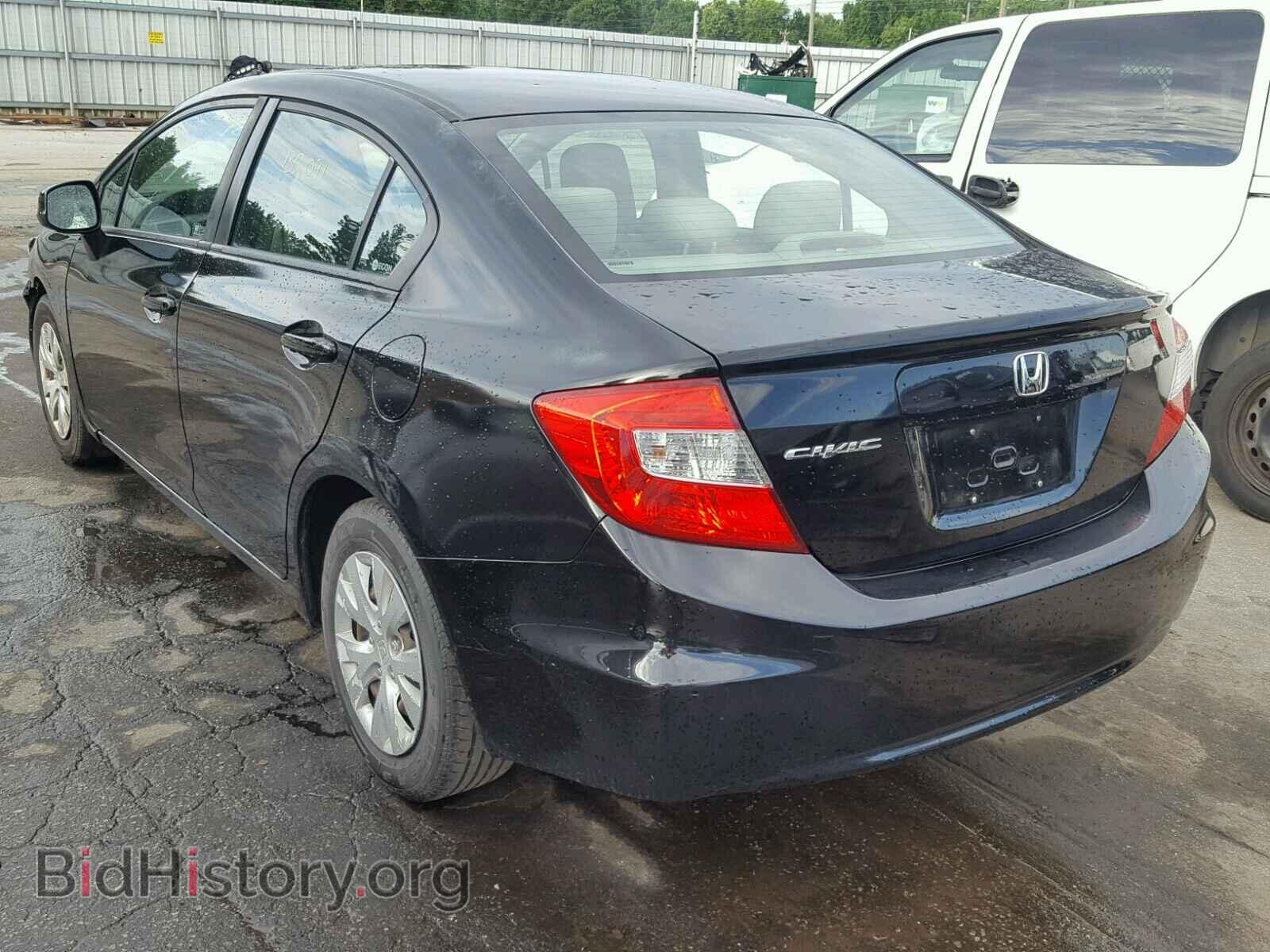 2012 HONDA CIVIC LX - VIN: 2HGFB2F55CH561749 - Фото 3