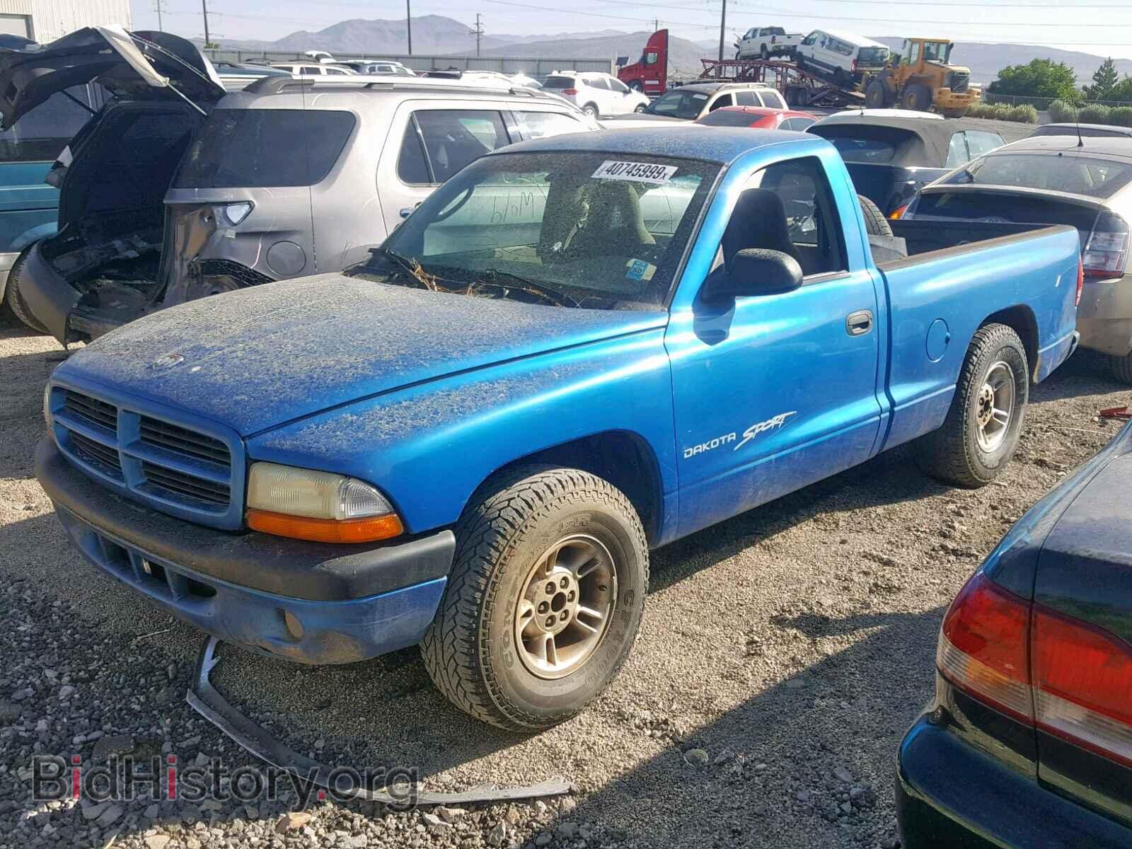 2001 DODGE DAKOTA - VIN: 1B7FL26P81S267622 - Фото 2