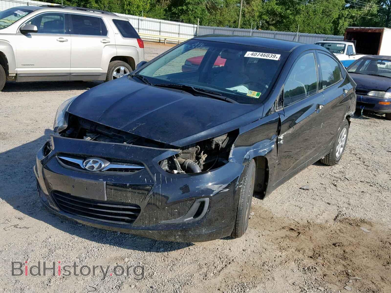 2013 HYUNDAI ACCENT - VIN: KMHCT4AE9DU556386 - Фото 2