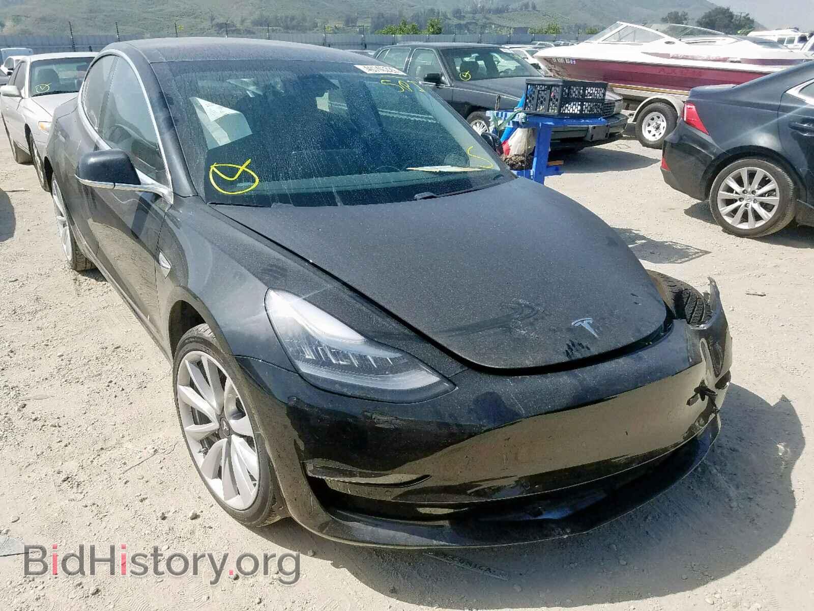 Photo 5YJ3E1EA2JF061214 - TESLA MODEL 3 2018