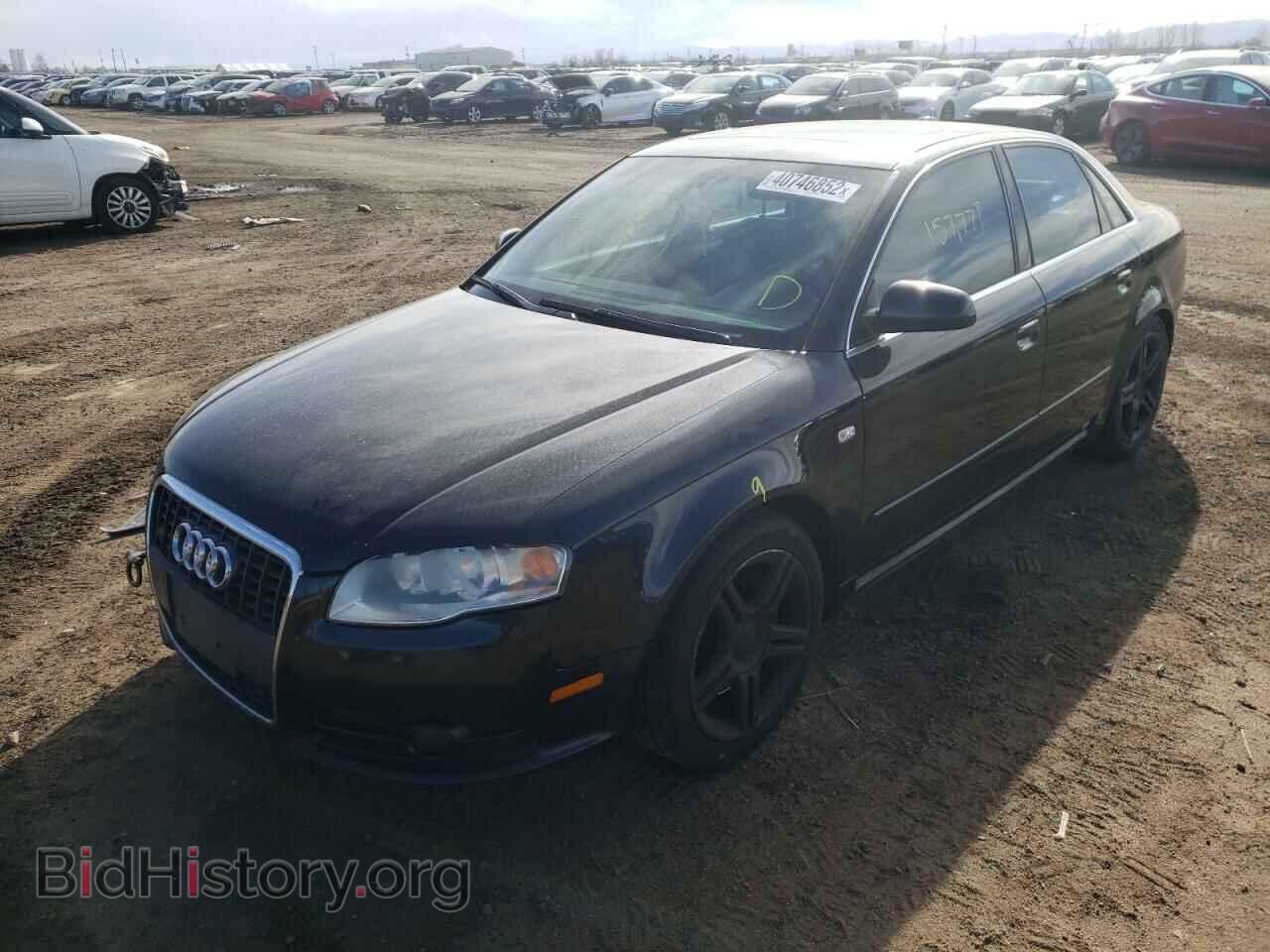 2008 AUDI A4 - VIN: WAUDF78EX8A087739 - Фото 2