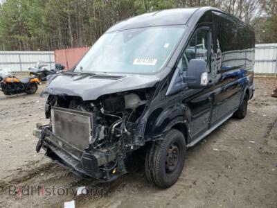 2017 Ford TRANSIT T-350, black — VIN 1FBAX2CM1HKA36262, Copart