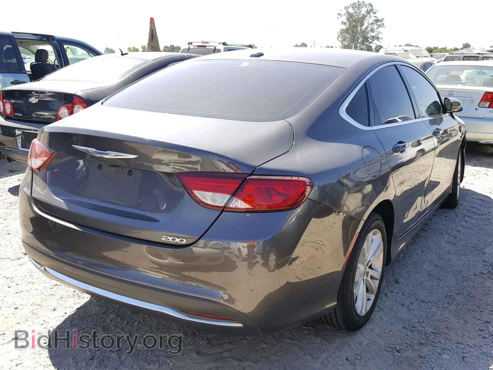 2016 CHRYSLER 200 - VIN: 1C3CCCAB6GN110980 - Фото 4