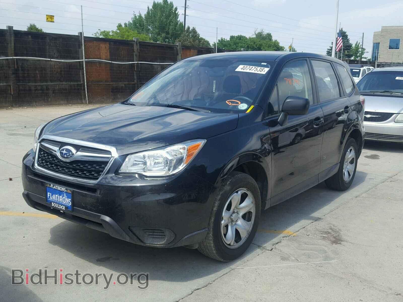 2014 SUBARU FORESTER - VIN: JF2SJAACXEH449507 - Фото 2
