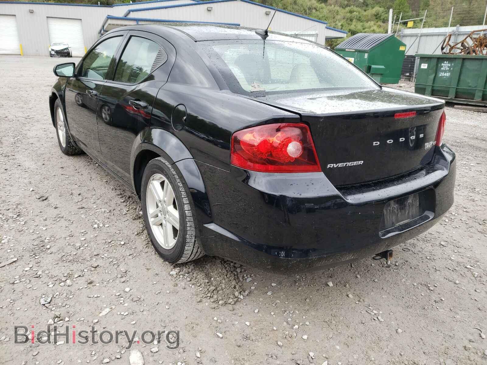 2013 DODGE AVENGER - VIN: 1C3CDZCBXDN622329 - Фото 3