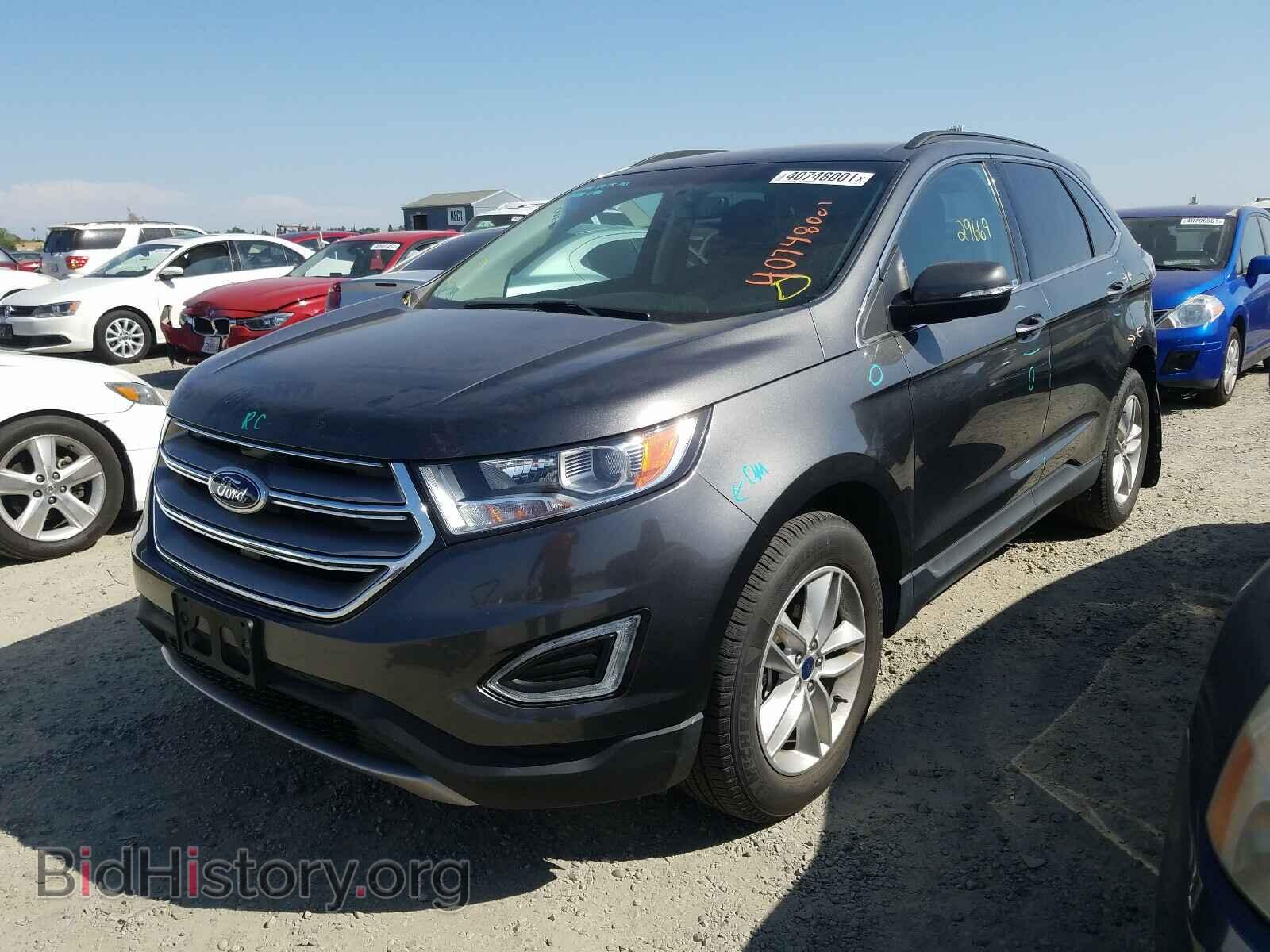 2016 FORD EDGE - VIN: 2FMPK4J88GBB78800 - Фото 2