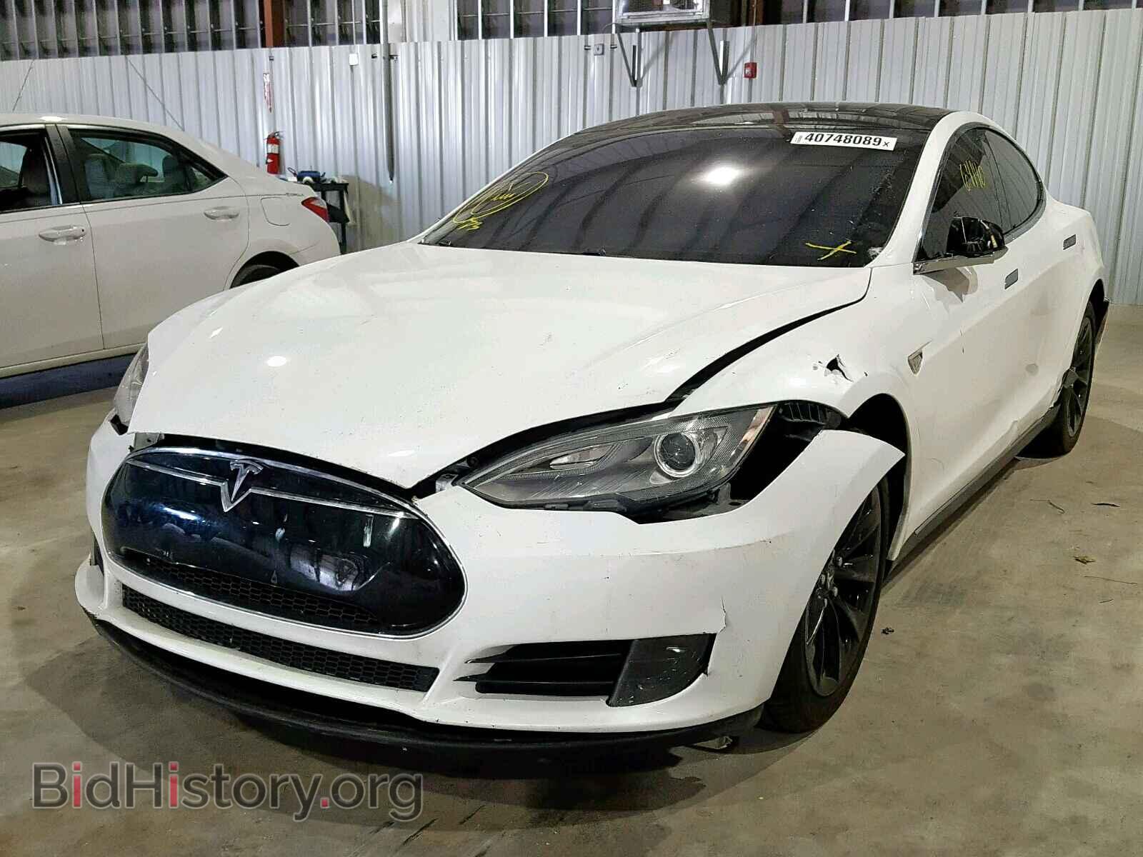 2012 TESLA MODEL S - VIN: 5YJSA1CP1CFP03049 - Photo 2