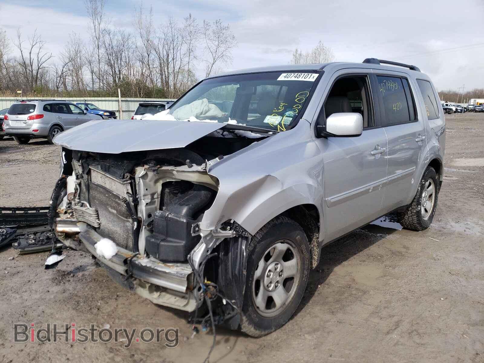 2011 HONDA PILOT - VIN: 5FNYF4H5XBB020463 - Фото 2