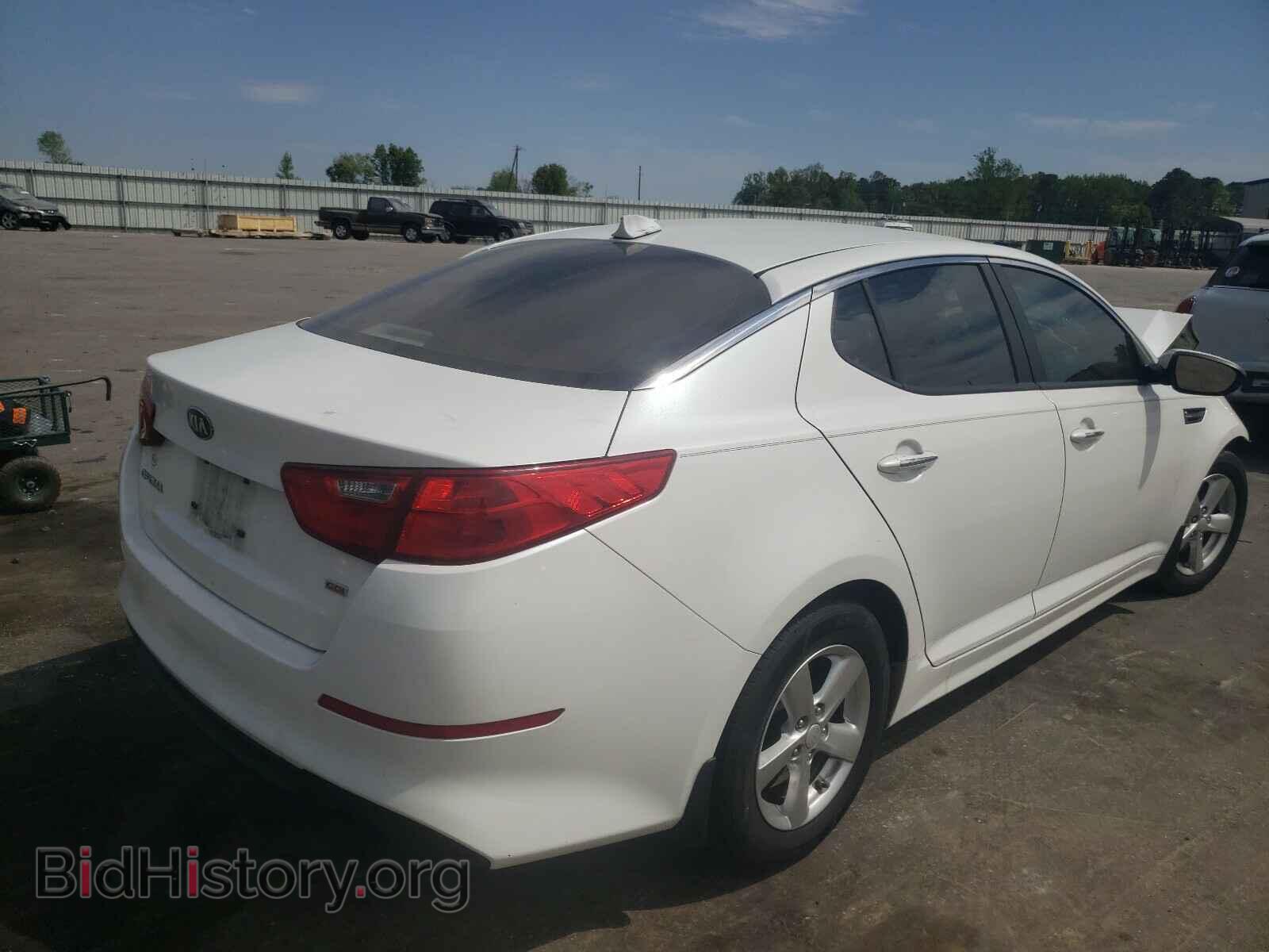 2015 KIA OPTIMA - VIN: KNAGM4A75F5592672 - Photo 4