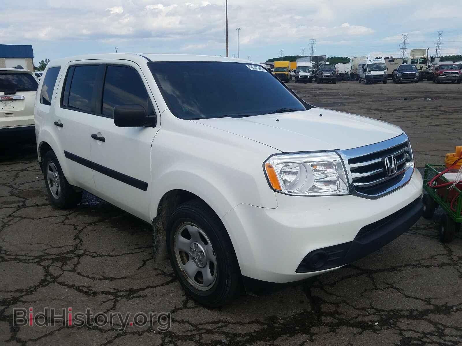 Фотография 5FNYF4H23EB017365 - HONDA PILOT 2014