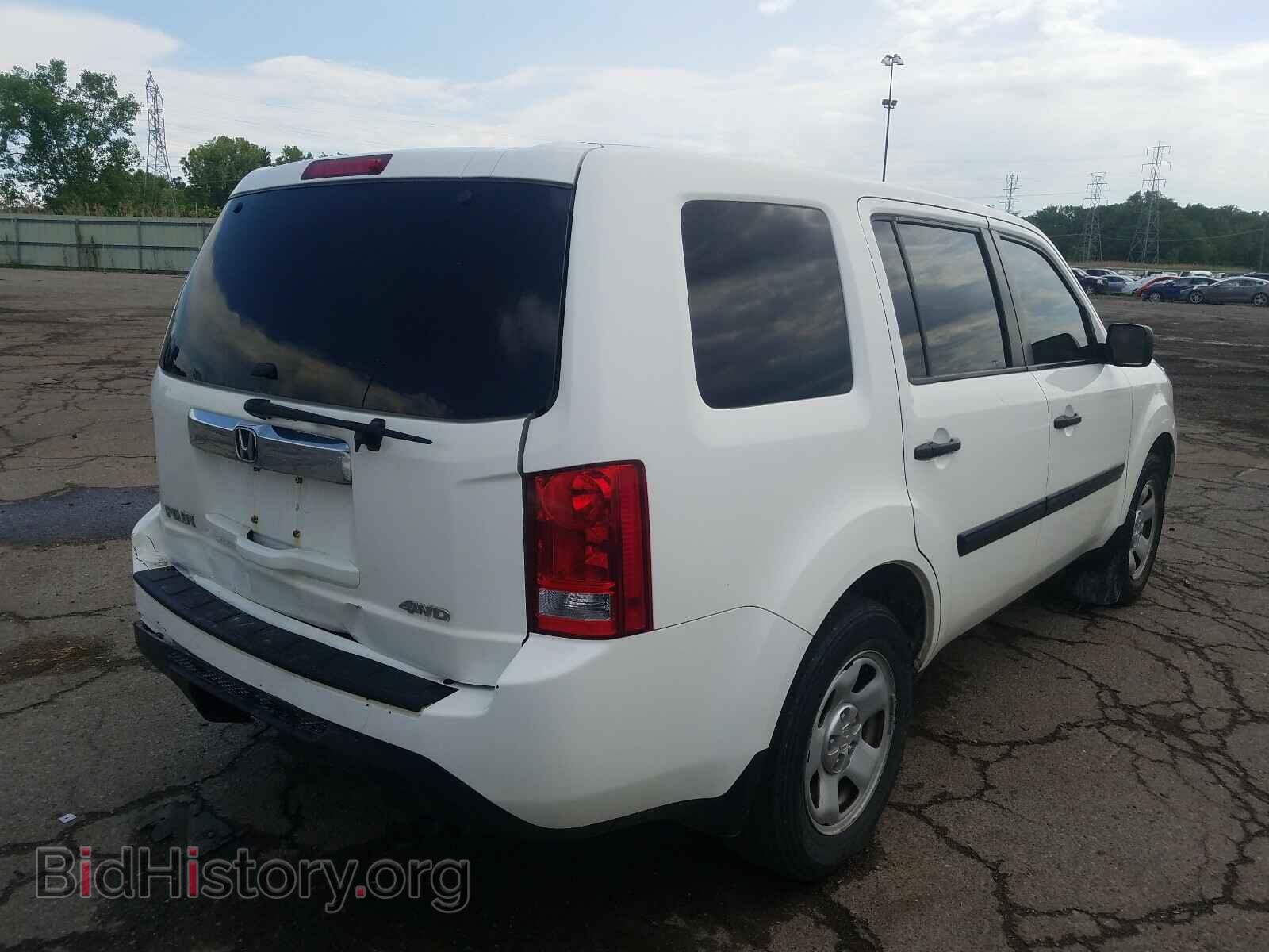 2014 HONDA PILOT - VIN: 5FNYF4H23EB017365 - Фото 4