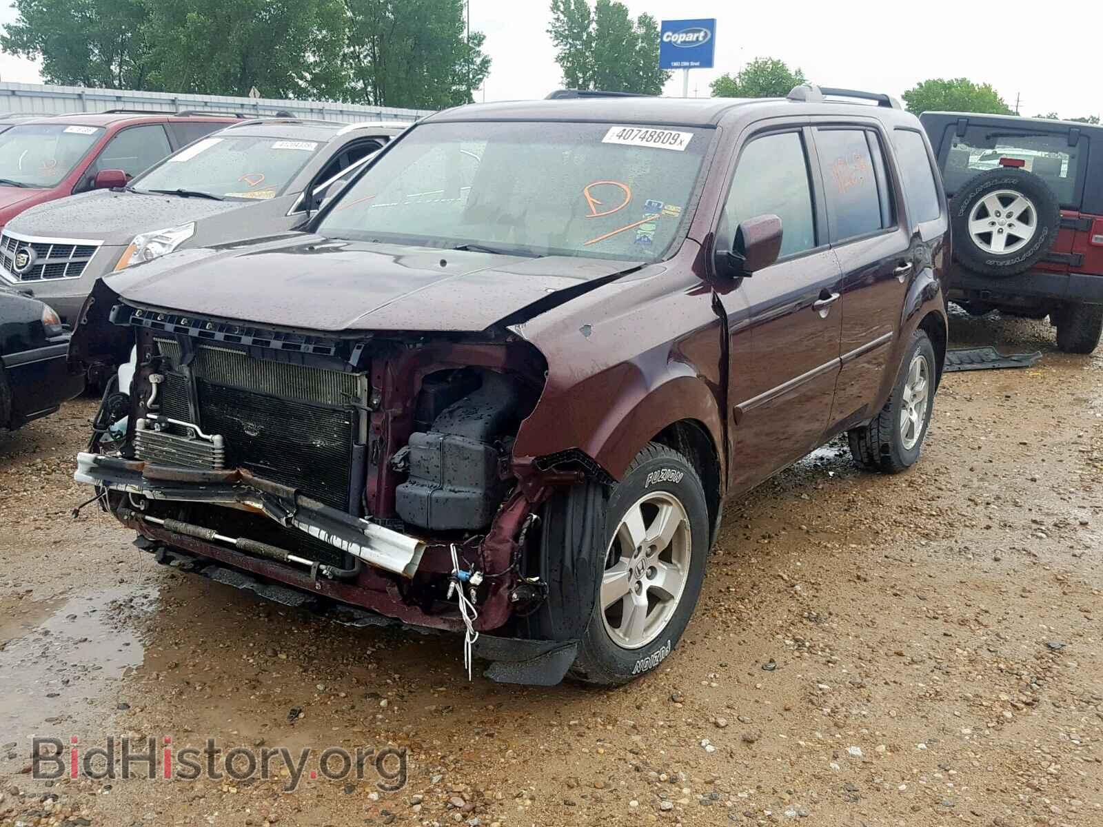 2010 HONDA PILOT EX - VIN: 5FNYF4H42AB015487 - Фото 2