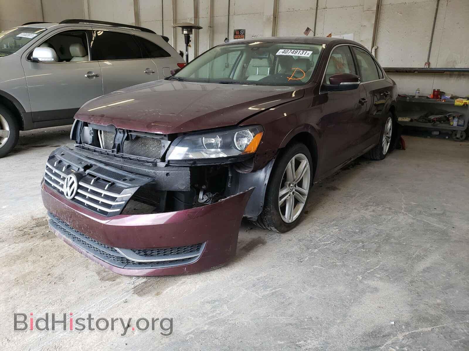 2014 VOLKSWAGEN PASSAT - VIN: 1VWBN7A32EC064118 - Фото 2
