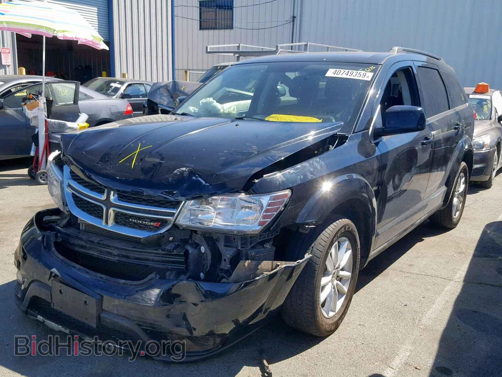 2016 DODGE JOURNEY SX - VIN: 3C4PDCBG6GT152814 - Фото 2