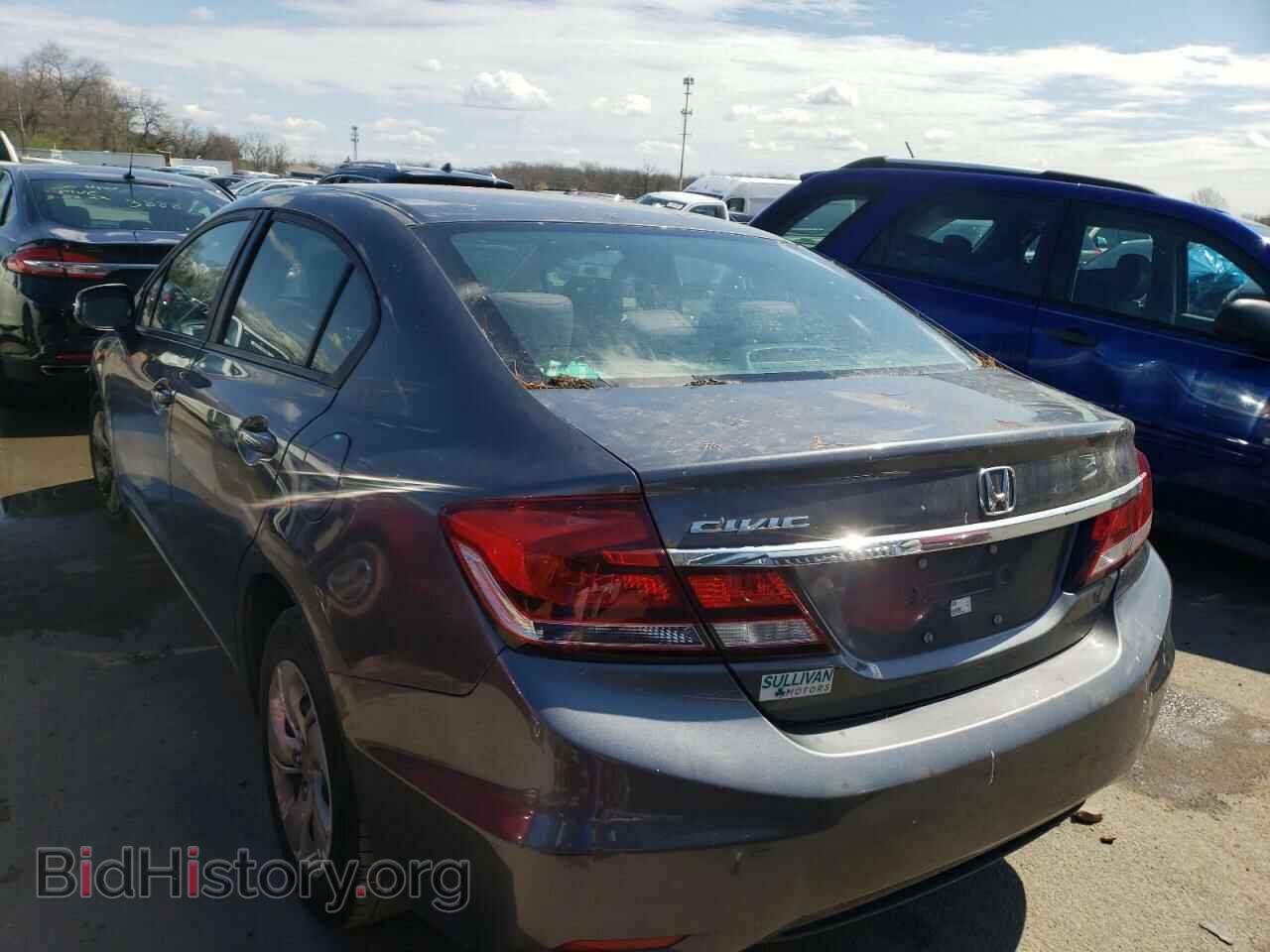 2013 HONDA CIVIC - VIN: 19XFB2F56DE009043 - Фото 3