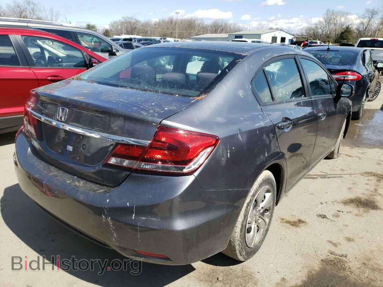 2013 HONDA CIVIC - VIN: 19XFB2F56DE009043 - Фото 4