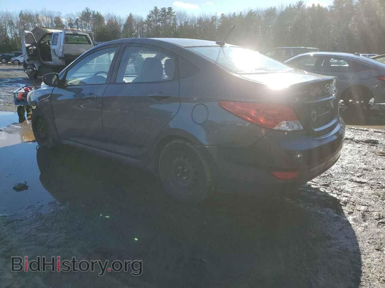 2013 HYUNDAI ACCENT - VIN: KMHCT4AE1DU391322 - Фото 2