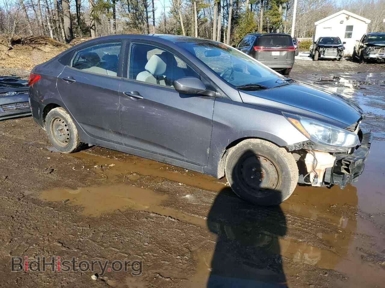 2013 HYUNDAI ACCENT - VIN: KMHCT4AE1DU391322 - Фото 4