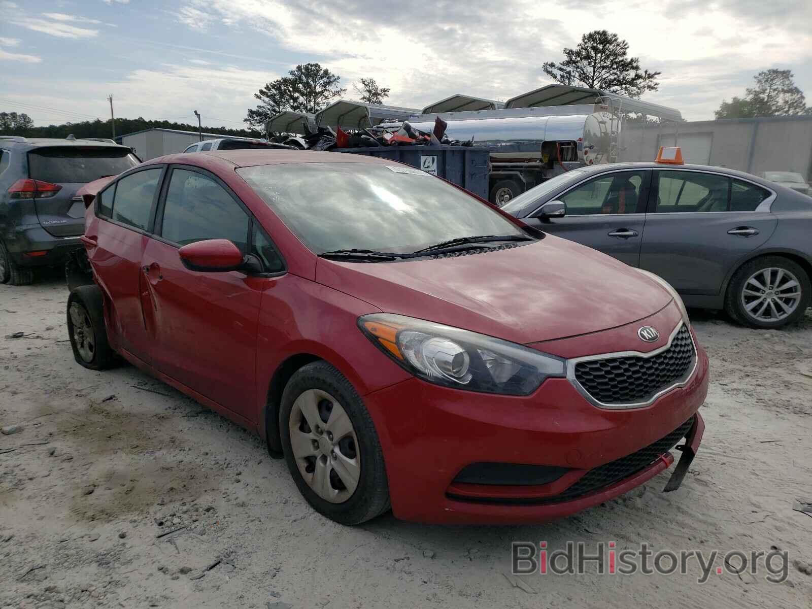 Photo KNAFK4A62G5586497 - KIA FORTE 2016