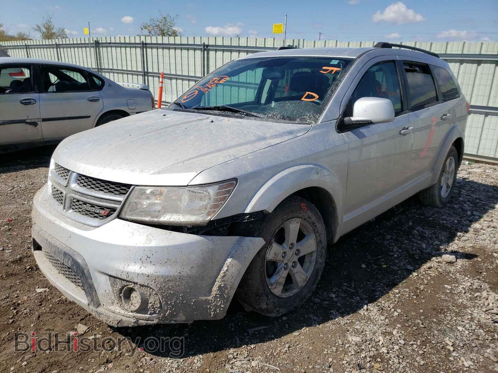2012 DODGE JOURNEY - VIN: 3C4PDCBG5CT256897 - Фото 2