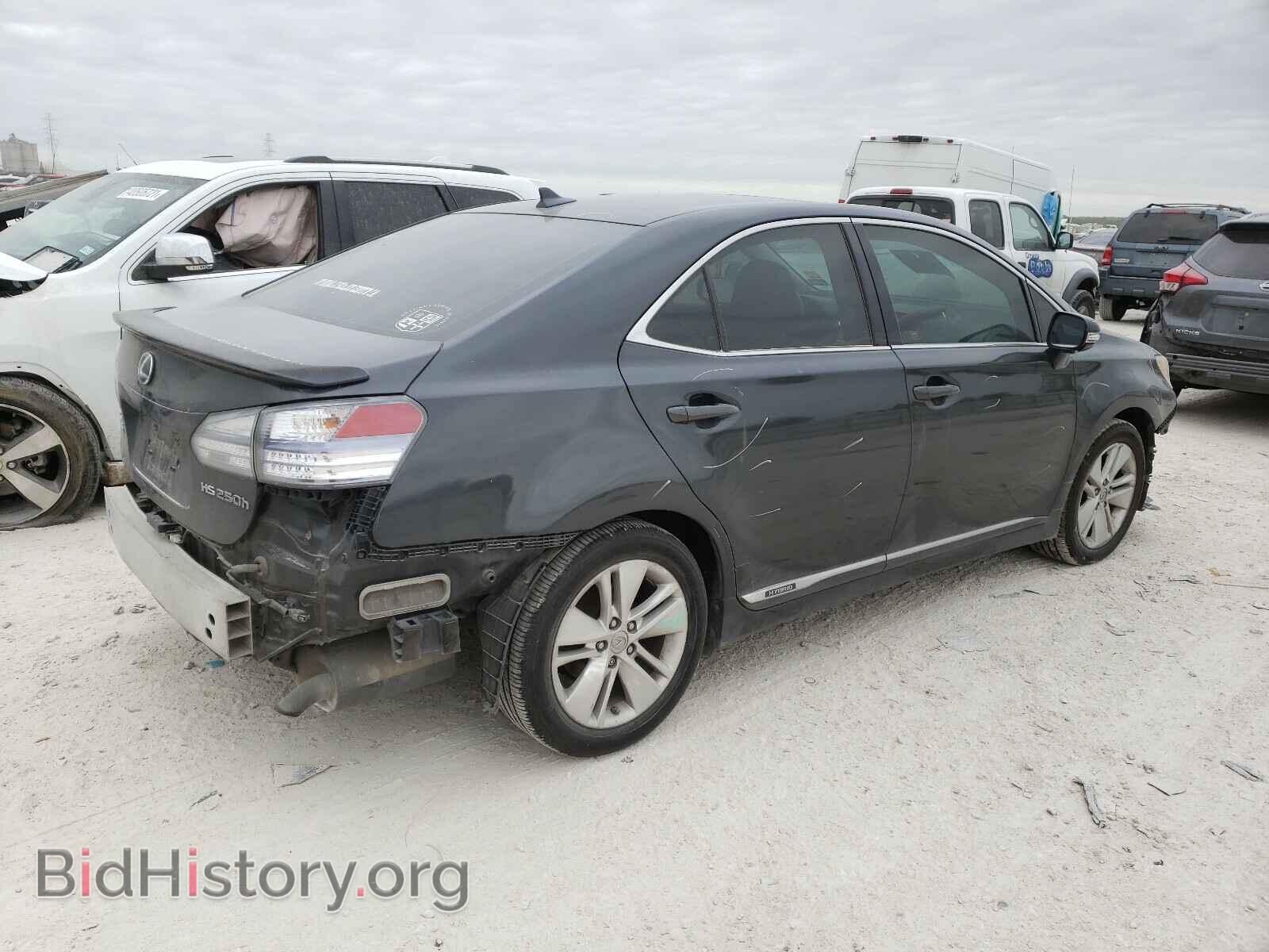 2010 LEXUS HS - VIN: JTHBB1BA1A2006182 - Фото 4