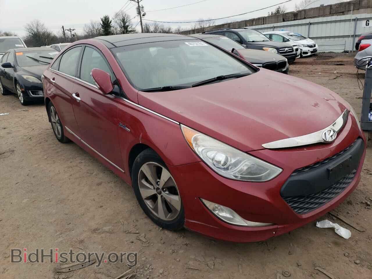2012 HYUNDAI SONATA - VIN: KMHEC4A43CA045000 - Фото 4