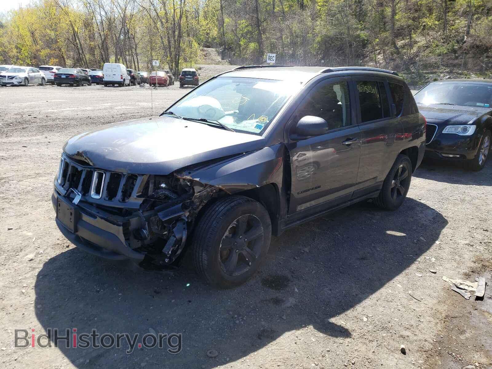 2016 JEEP COMPASS - VIN: 1C4NJDBB3GD596023 - Фото 2