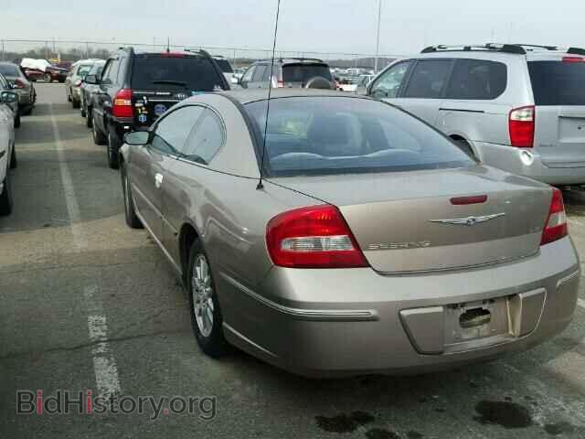 2003 CHRYSLER SEBRING - VIN: 4C3AG42G23E060468 - Фото 3