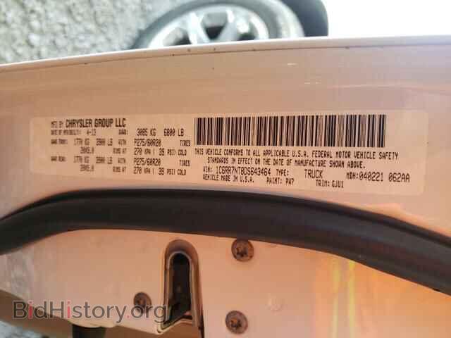 2013 RAM 1500 - VIN: 1C6RR7NT8DS643464 - Photo 10