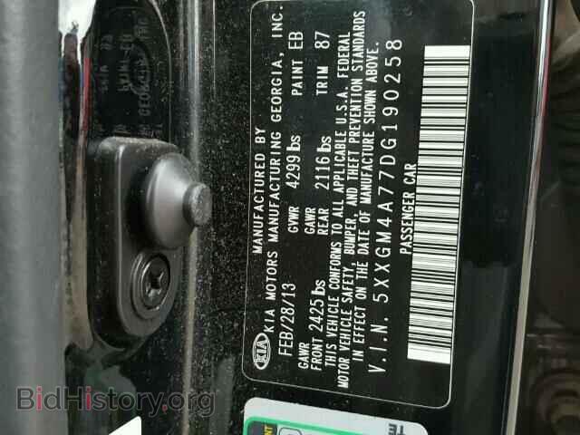 2013 KIA OPTIMA - VIN: 5XXGM4A77DG190258 - Photo 9