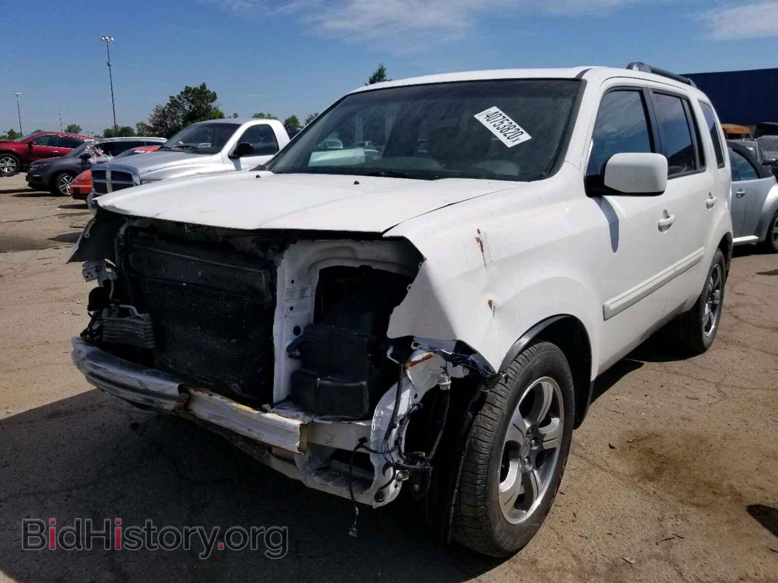 2012 HONDA PILOT - VIN: 5FNYF4H52CB036237 - Фото 2