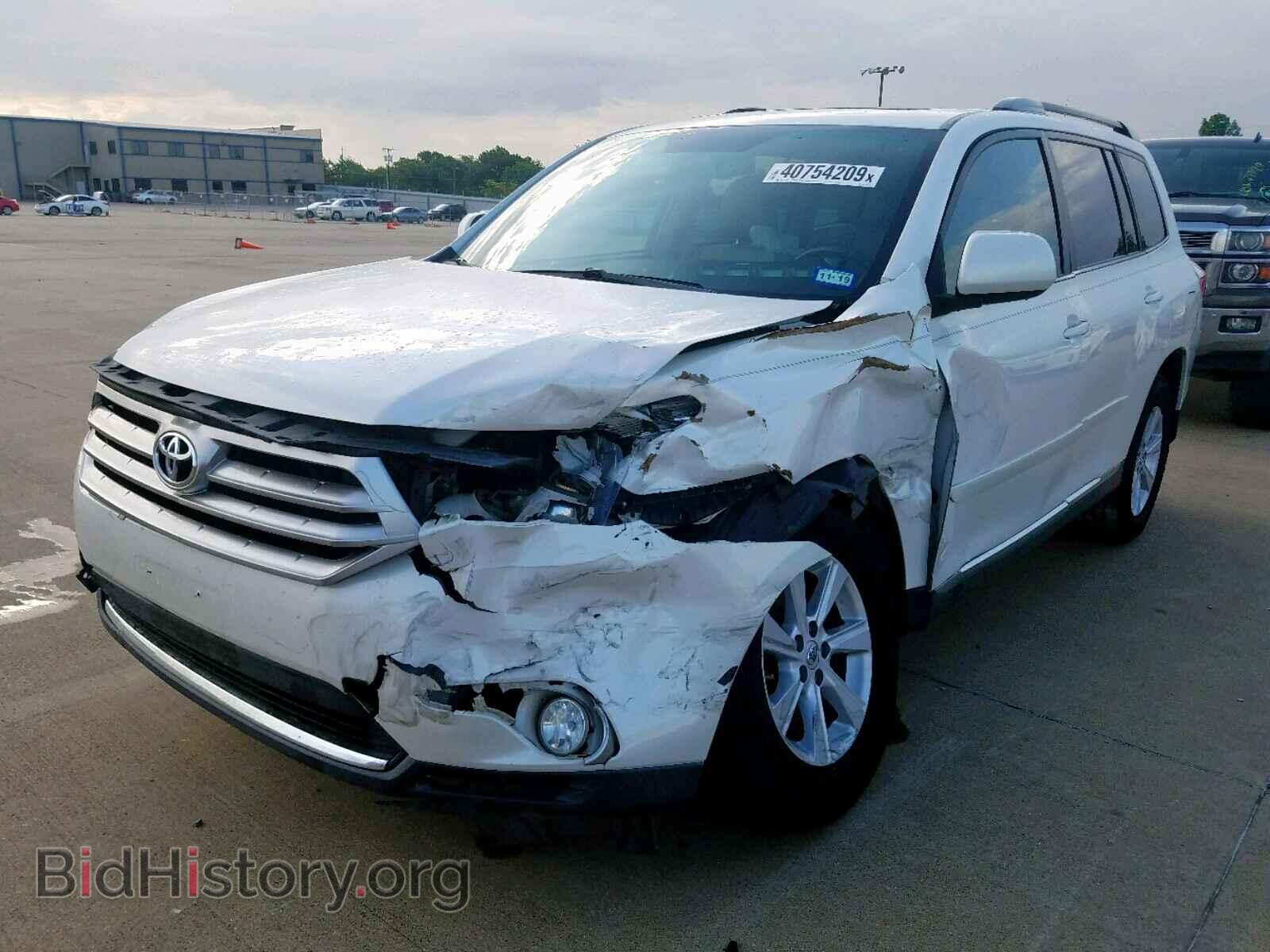 2011 TOYOTA HIGHLANDER - VIN: 5TDZK3EH2BS027735 - Фото 2