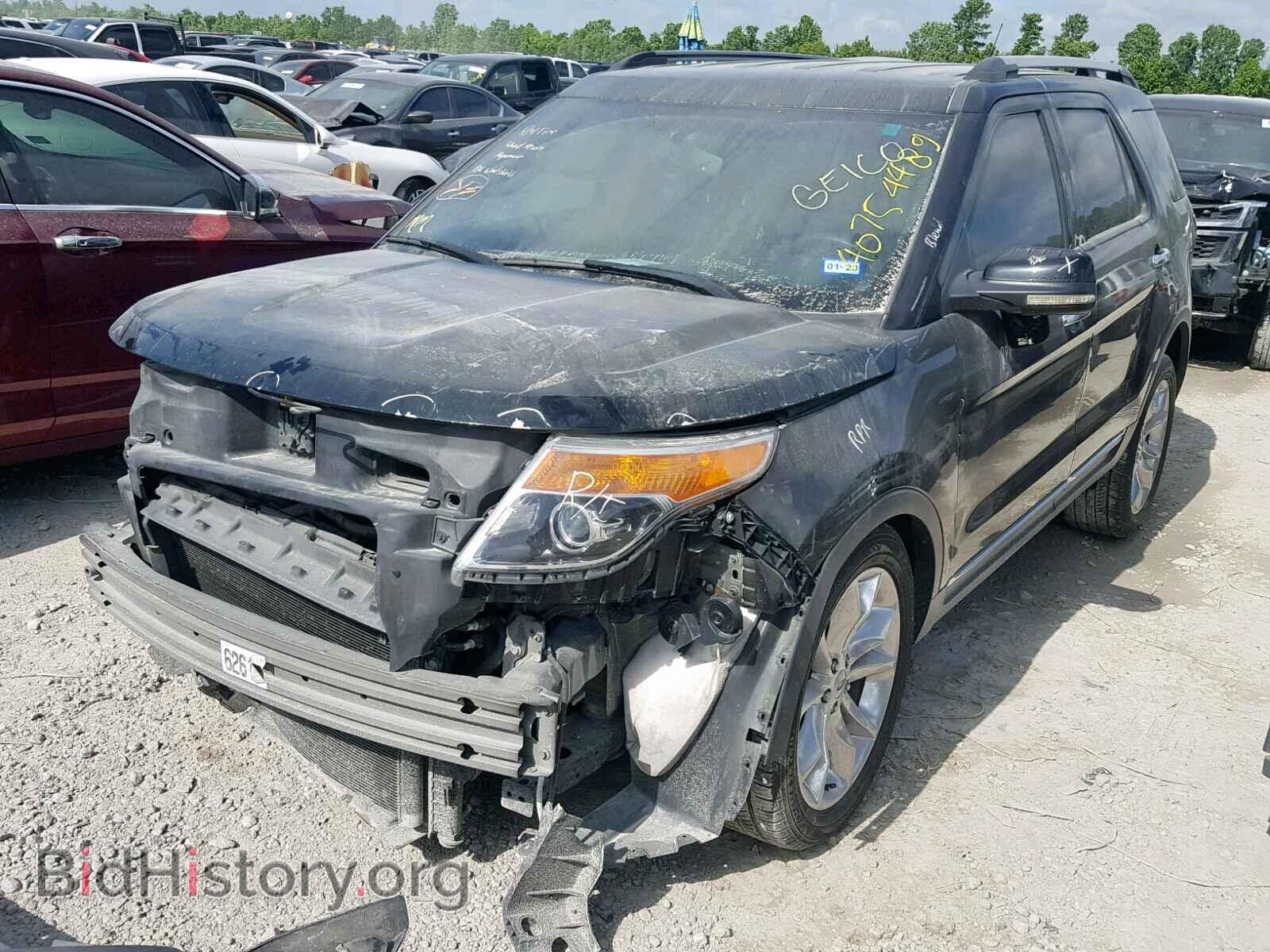 2014 FORD EXPLORER L - VIN: 1FM5K7F80EGA31054 - Фото 2
