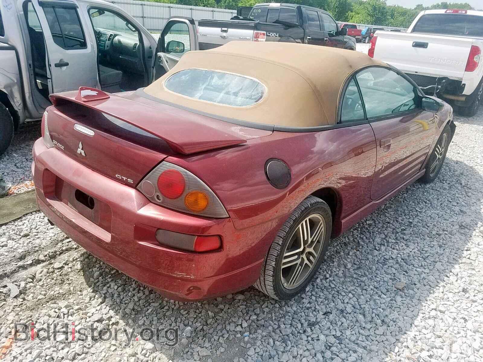 2003 MITSUBISHI ECLIPSE - VIN: 4A3AE75HX3E131437 - Фото 4