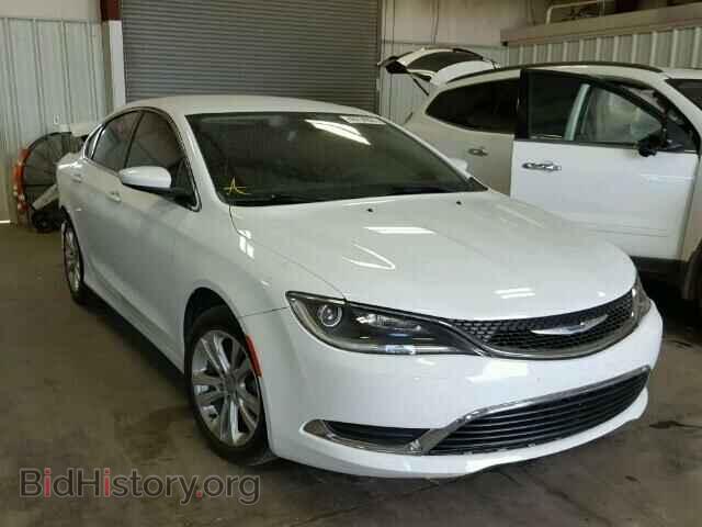 Фотография 1C3CCCAB4GN139927 - CHRYSLER 200 2016