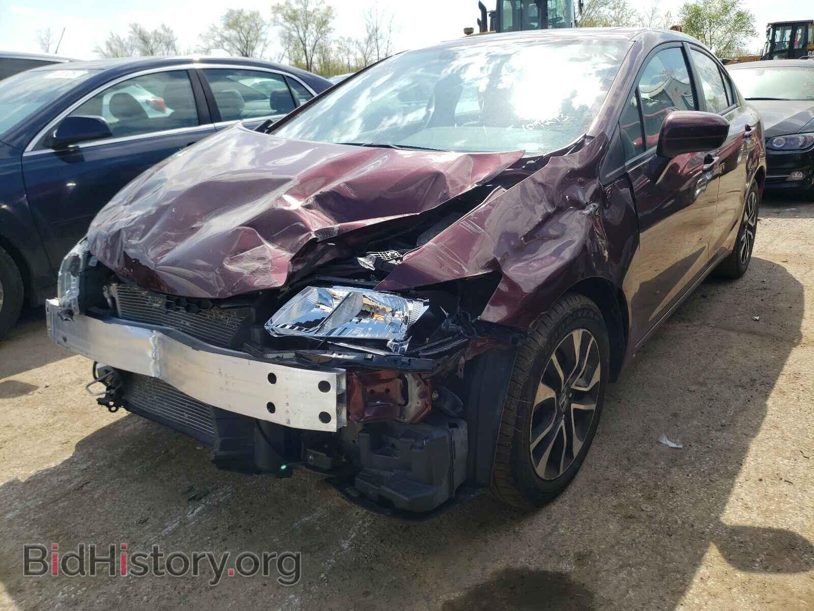 2015 HONDA CIVIC - VIN: 19XFB2F81FE109273 - Фото 2