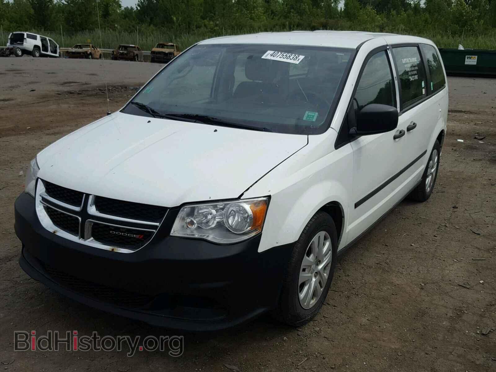 2014 DODGE CARAVAN - VIN: 2C4RDGBG0ER378394 - Фото 2