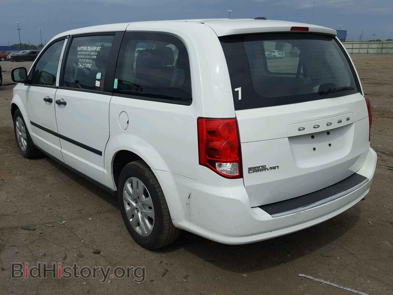 2014 DODGE CARAVAN - VIN: 2C4RDGBG0ER378394 - Фото 3
