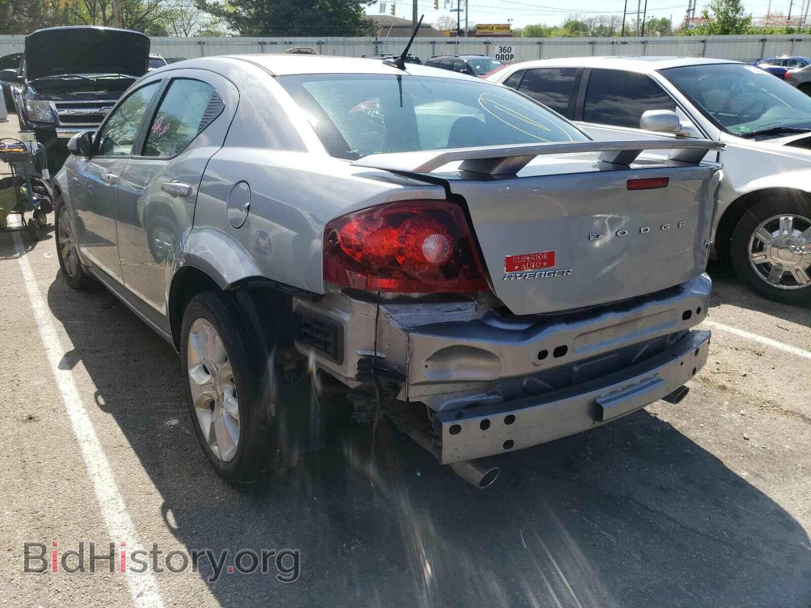 2013 DODGE AVENGER - VIN: 1C3CDZBG9DN631634 - Фото 3