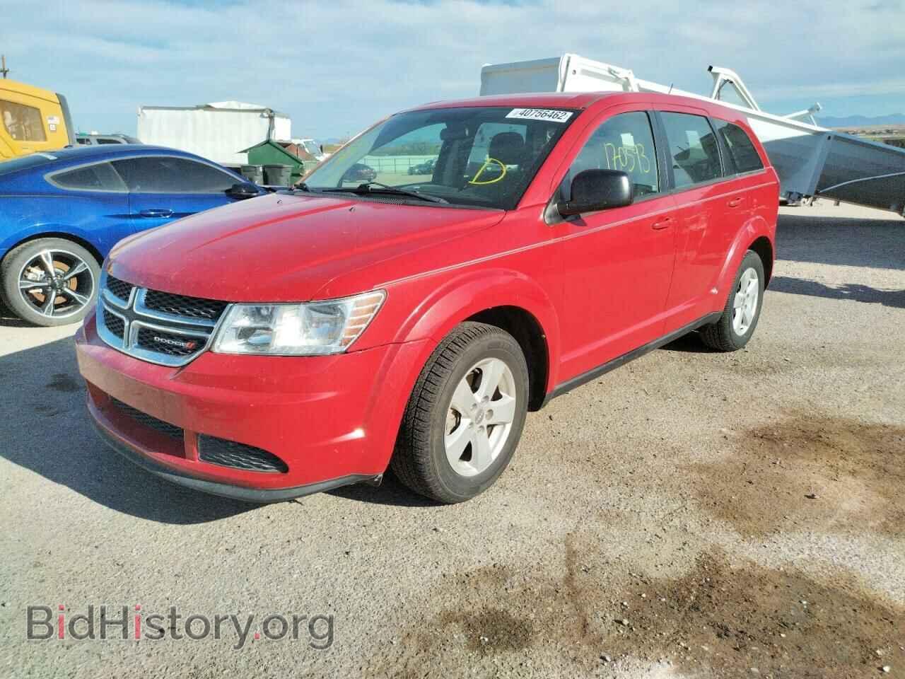 2013 DODGE JOURNEY - VIN: 3C4PDCAB2DT565637 - Фото 2