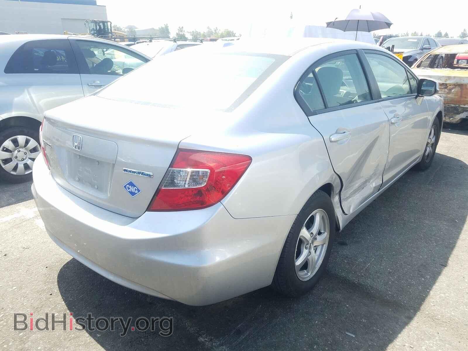 2012 HONDA CIVIC - VIN: 19XFB5F52CE000176 - Фото 4