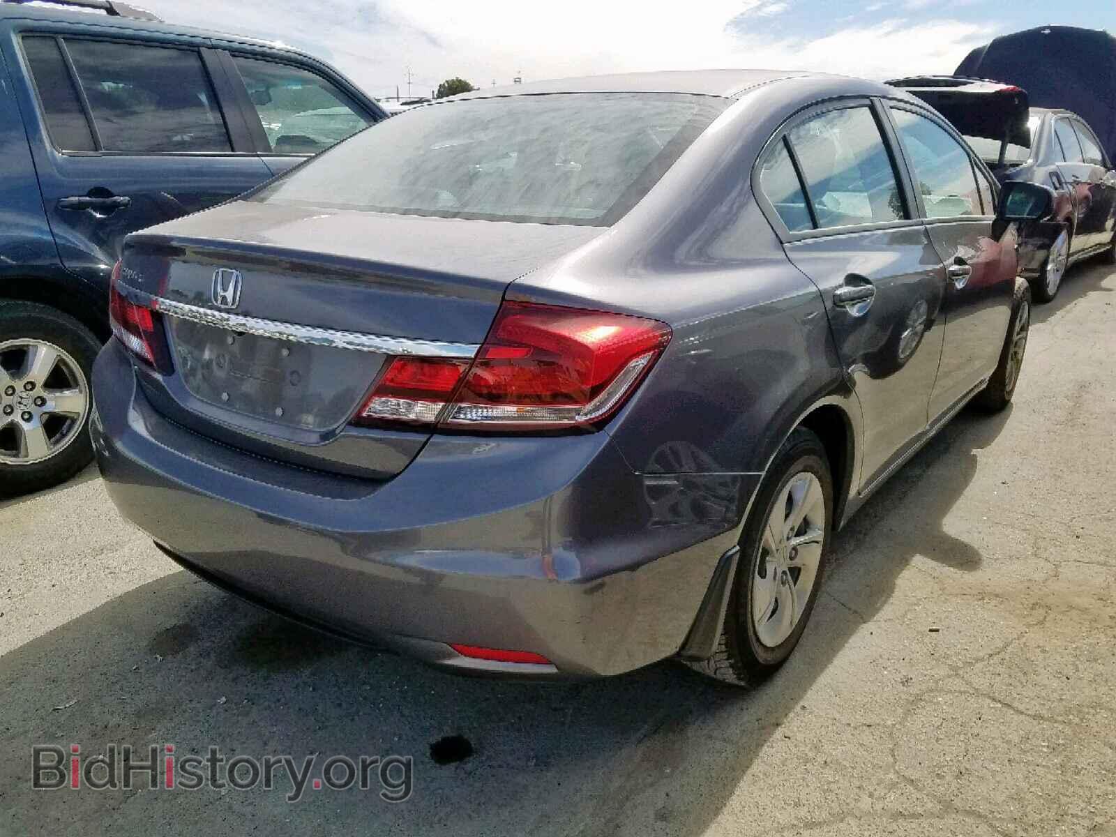 2014 HONDA CIVIC LX - VIN: 19XFB2F5XEE256793 - Фото 4